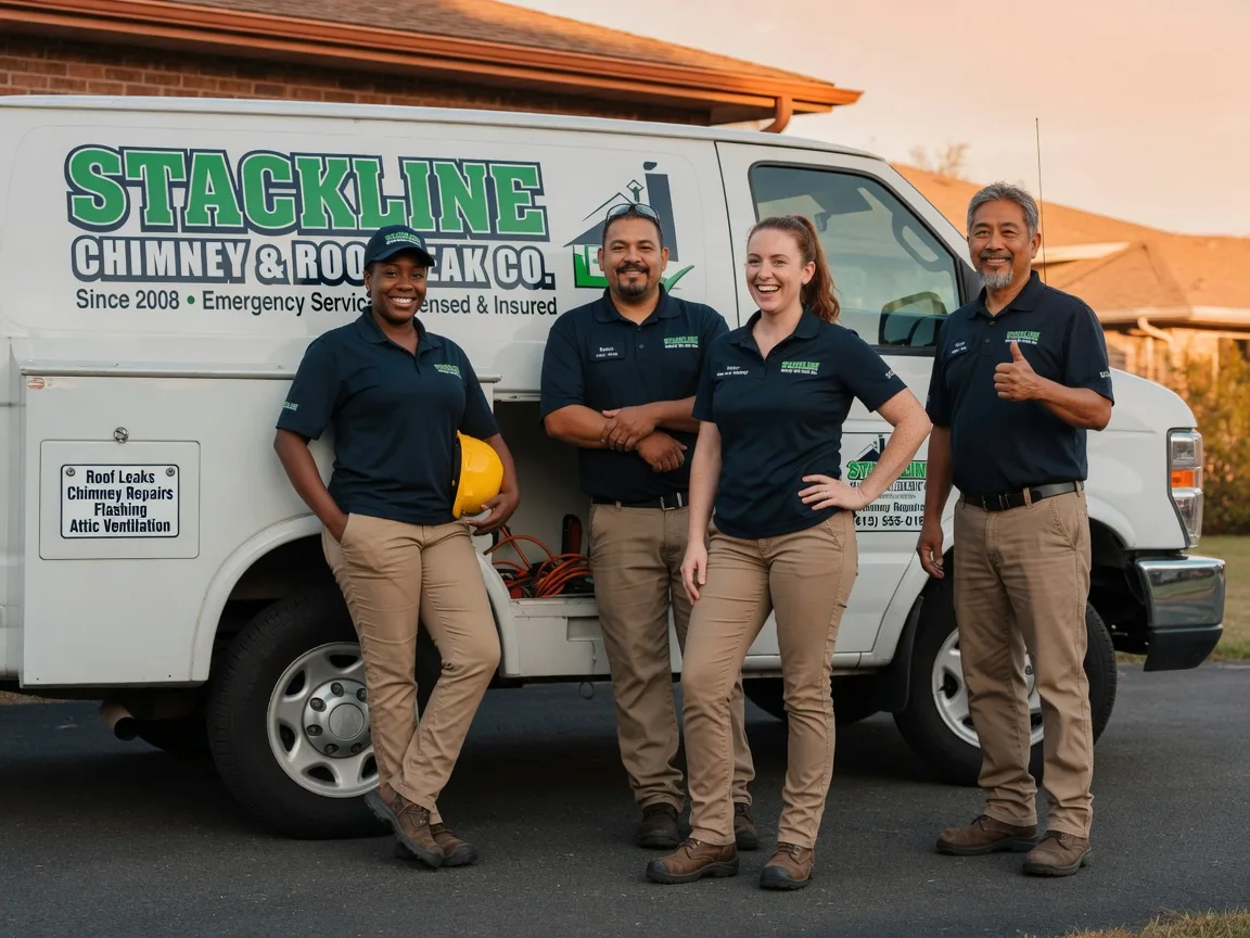 Chimney flashing repair company in Mitchell, GA